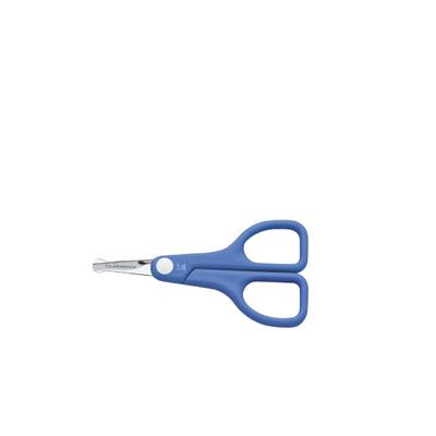 BEBÉ INOX RECTA A.B.S. AZUL 3.5" FILARMÓNICA TIJERA